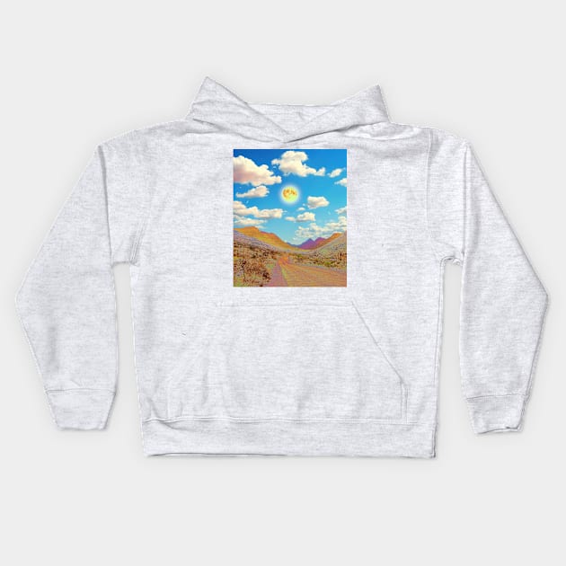 Daydreaming Kids Hoodie by Cajuca